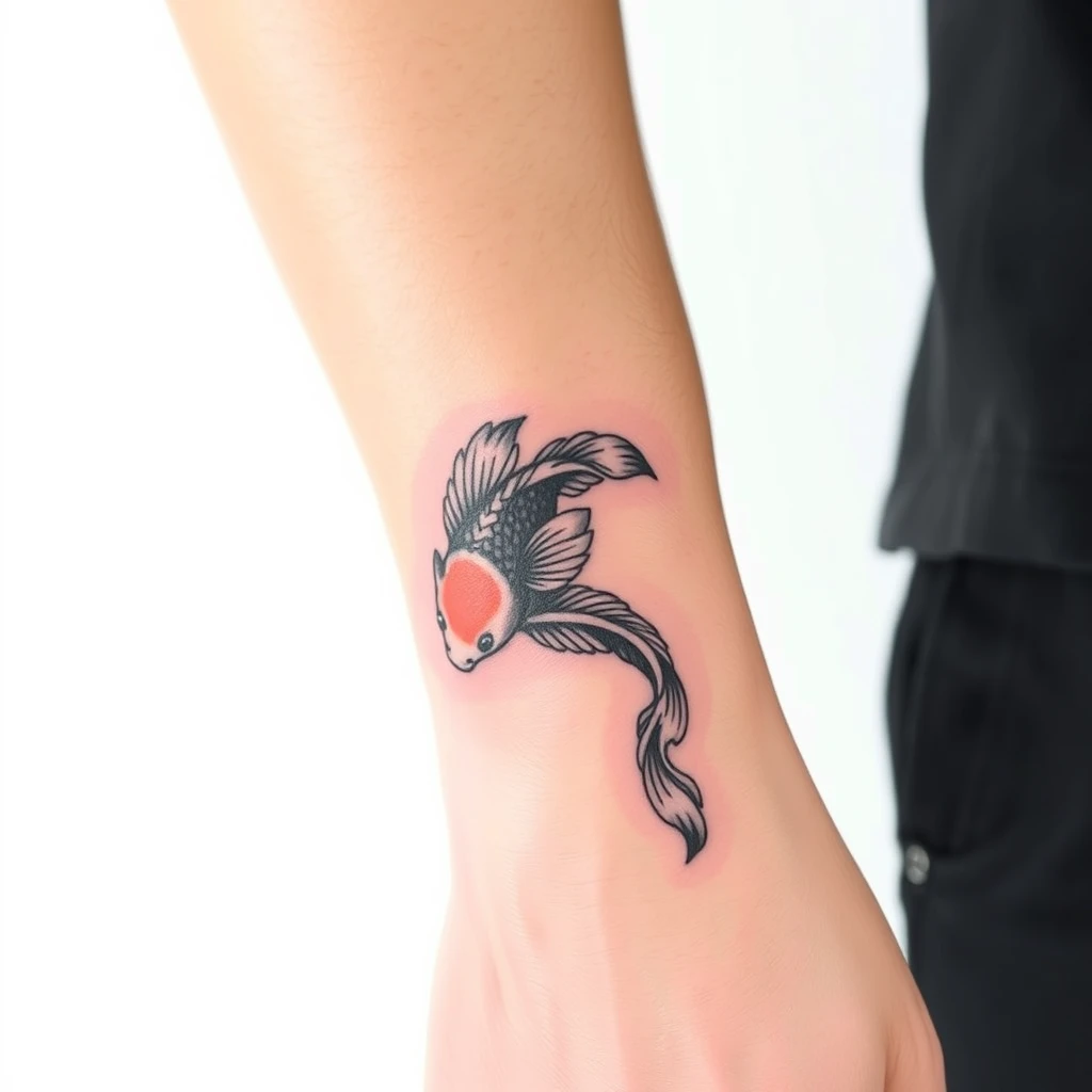 Koi fish tattoo