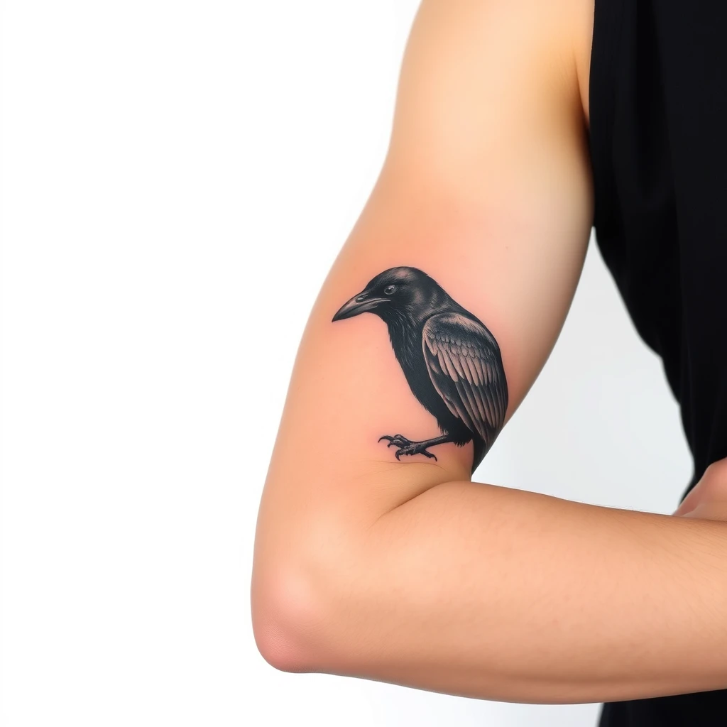 Raven tattoo