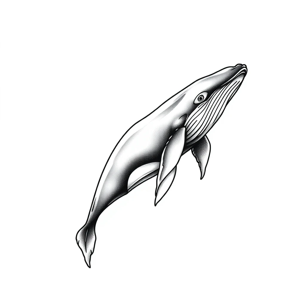 Whale tattoo