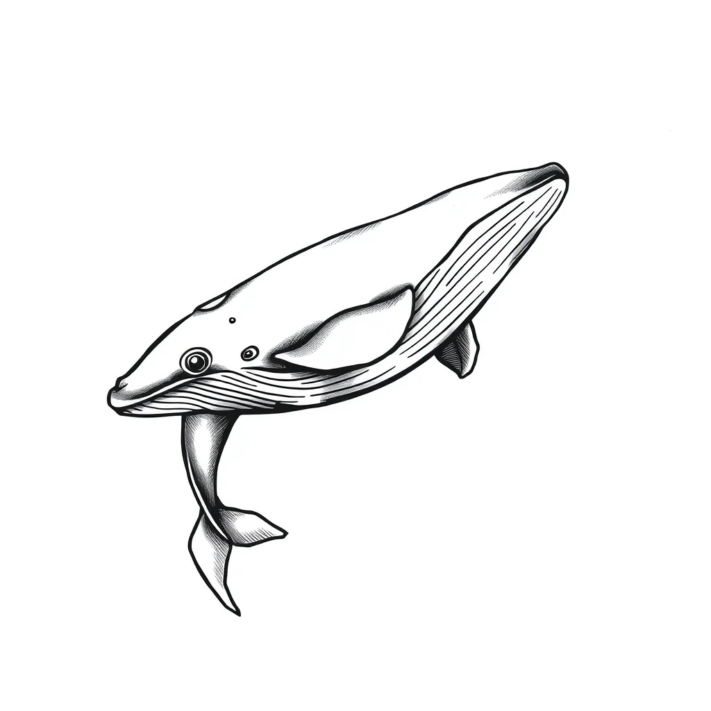 Whale tattoo