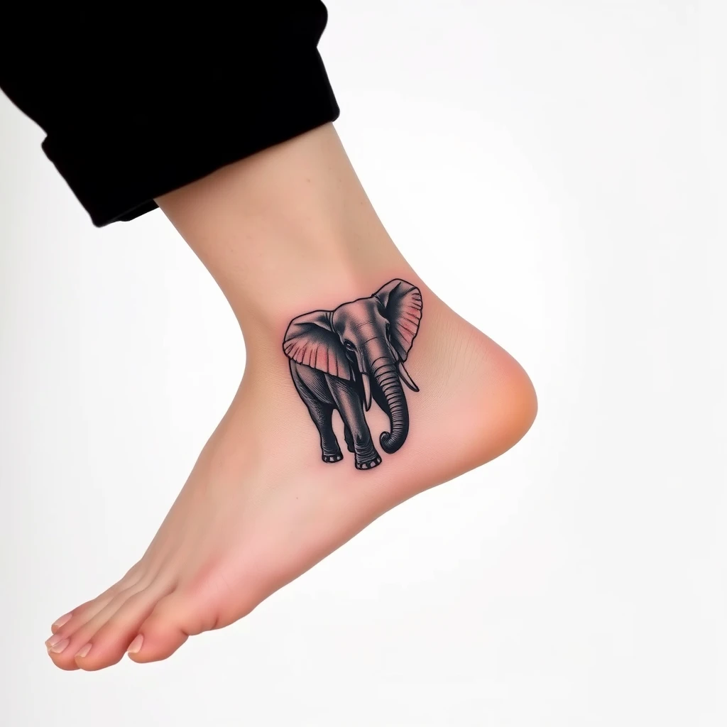 Elephant tattoo