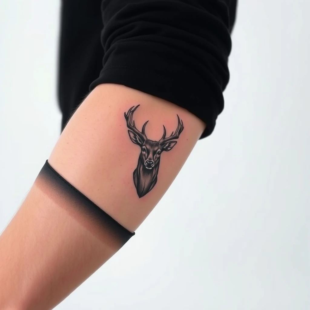 Deer tattoo