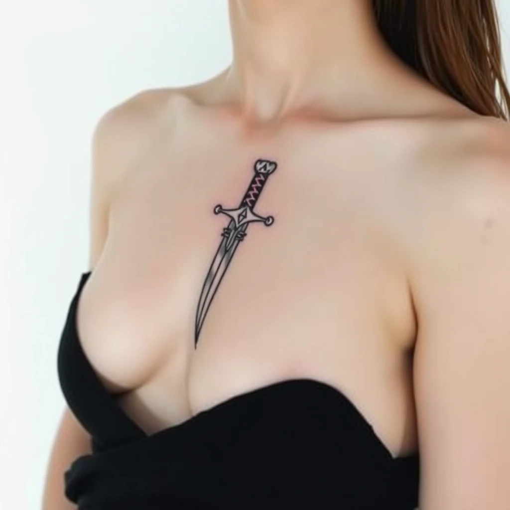 Dagger tattoo