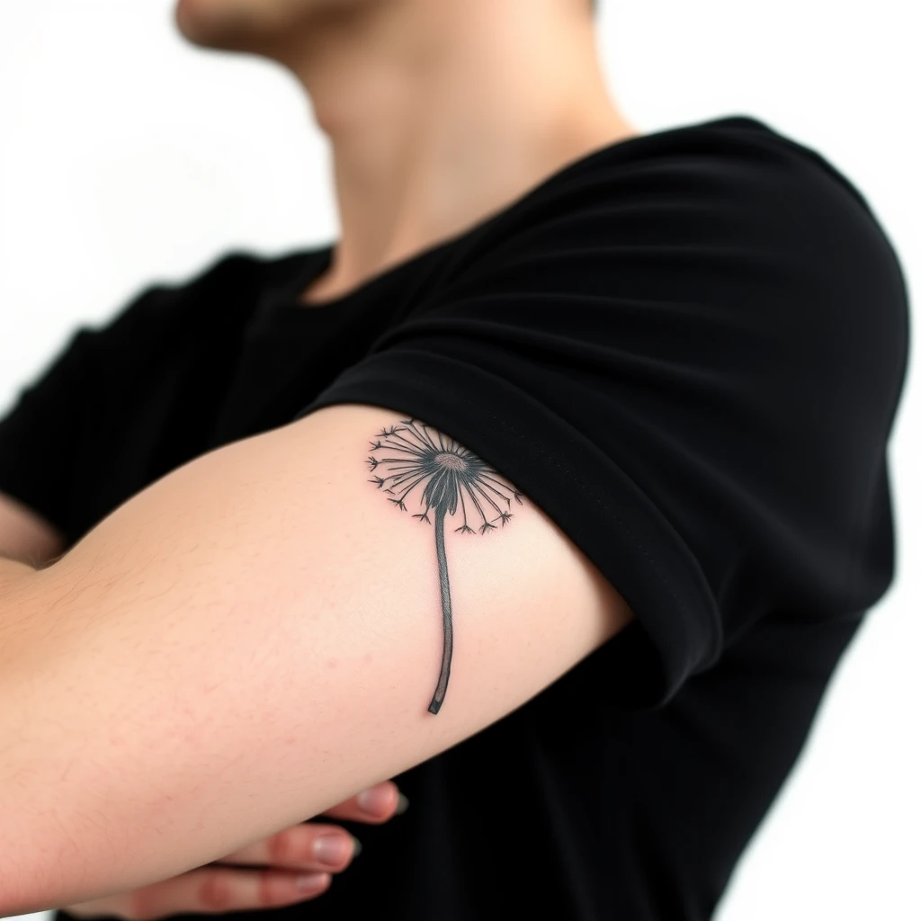 Dandelion tattoo