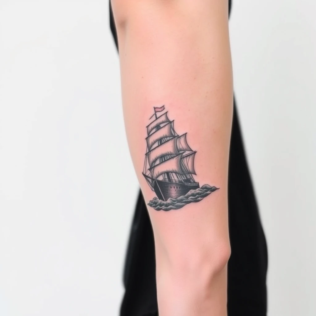 Ship tattoo