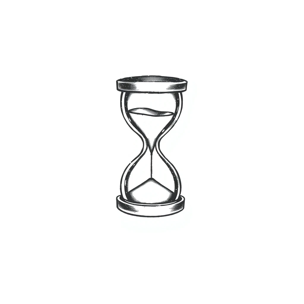 Hourglass tattoo