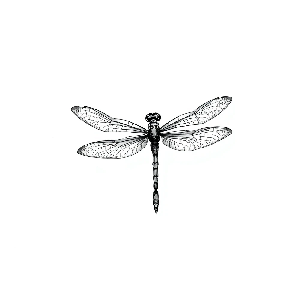 Dragonfly tattoo