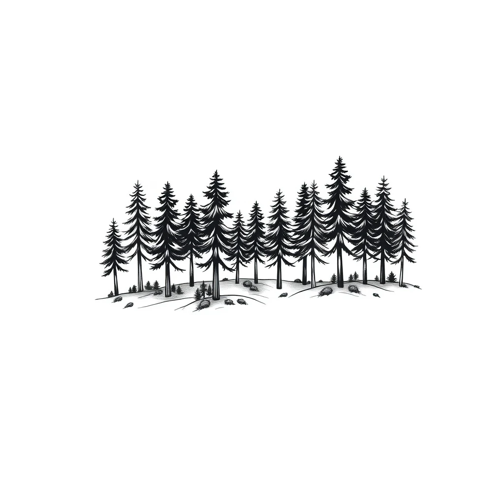 Forest tattoo