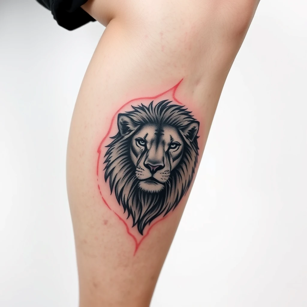 Lion tattoo