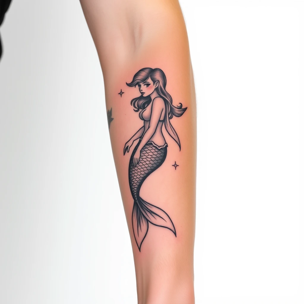 Mermaid tattoo