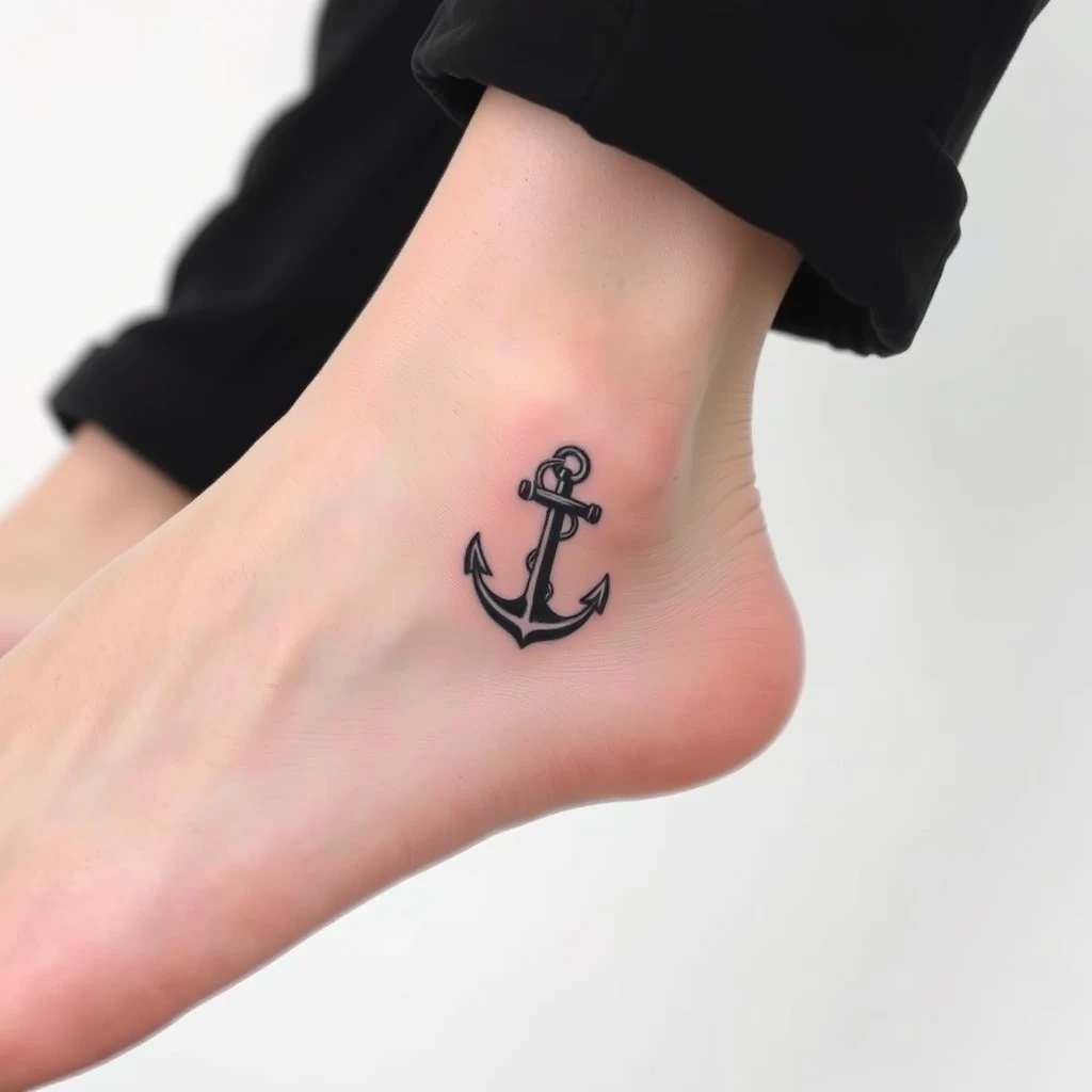 Anchor tattoo