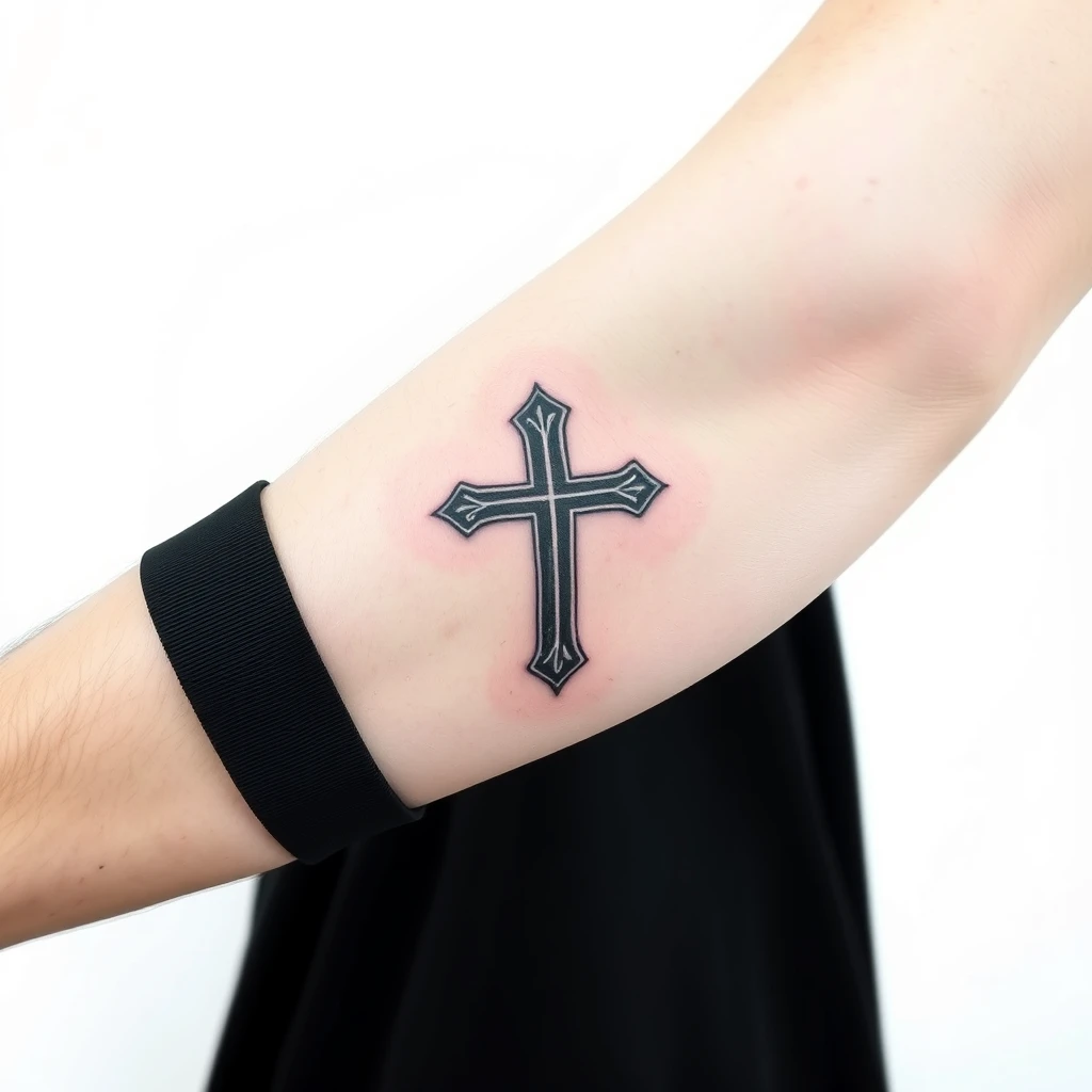 Cross tattoo