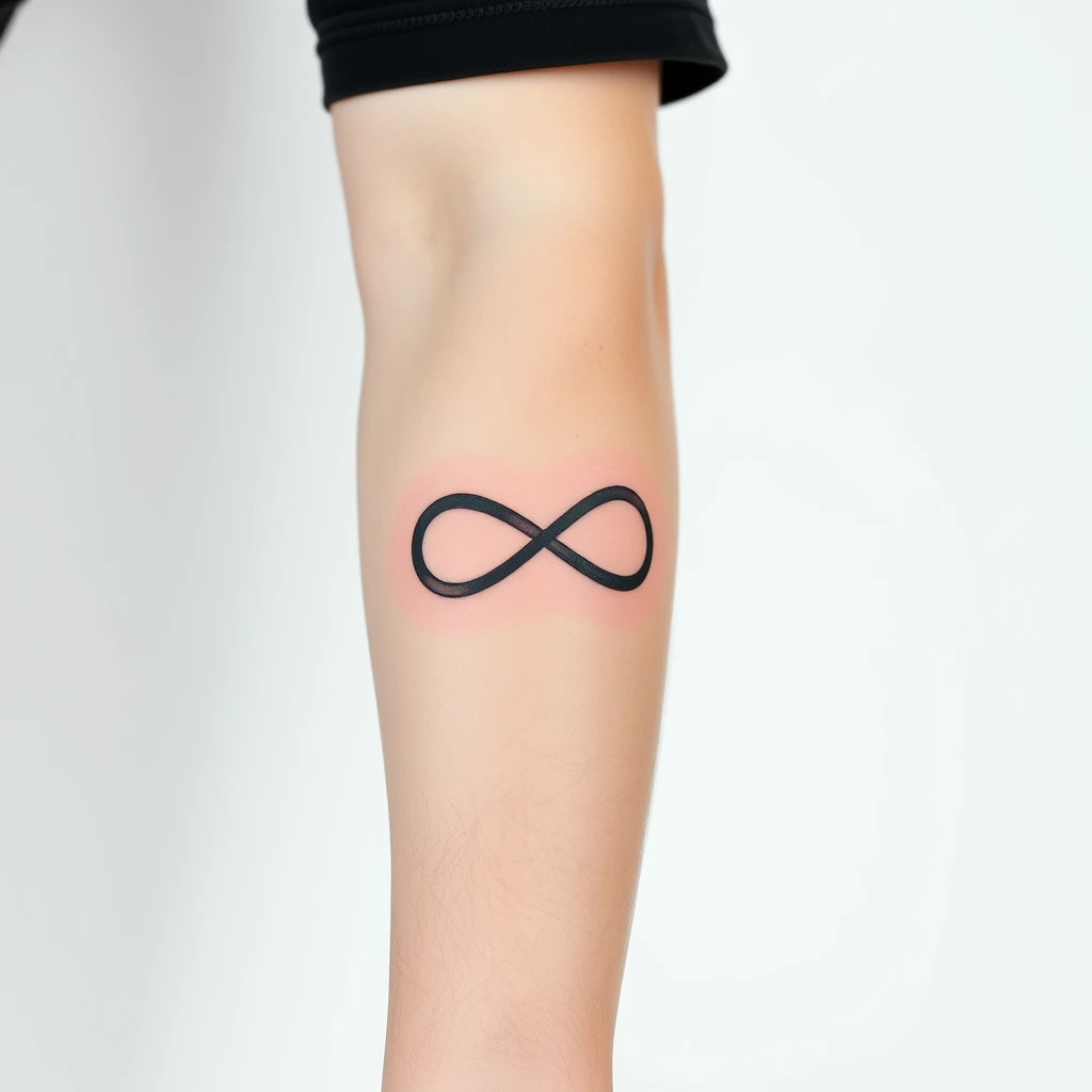 Infinity symbol tattoo