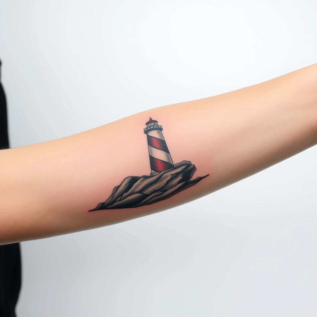 Lighthouse tattoo