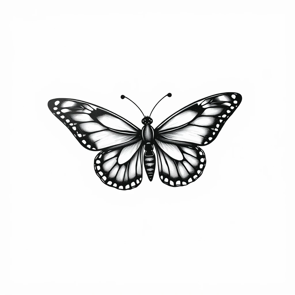 Butterfly tattoo