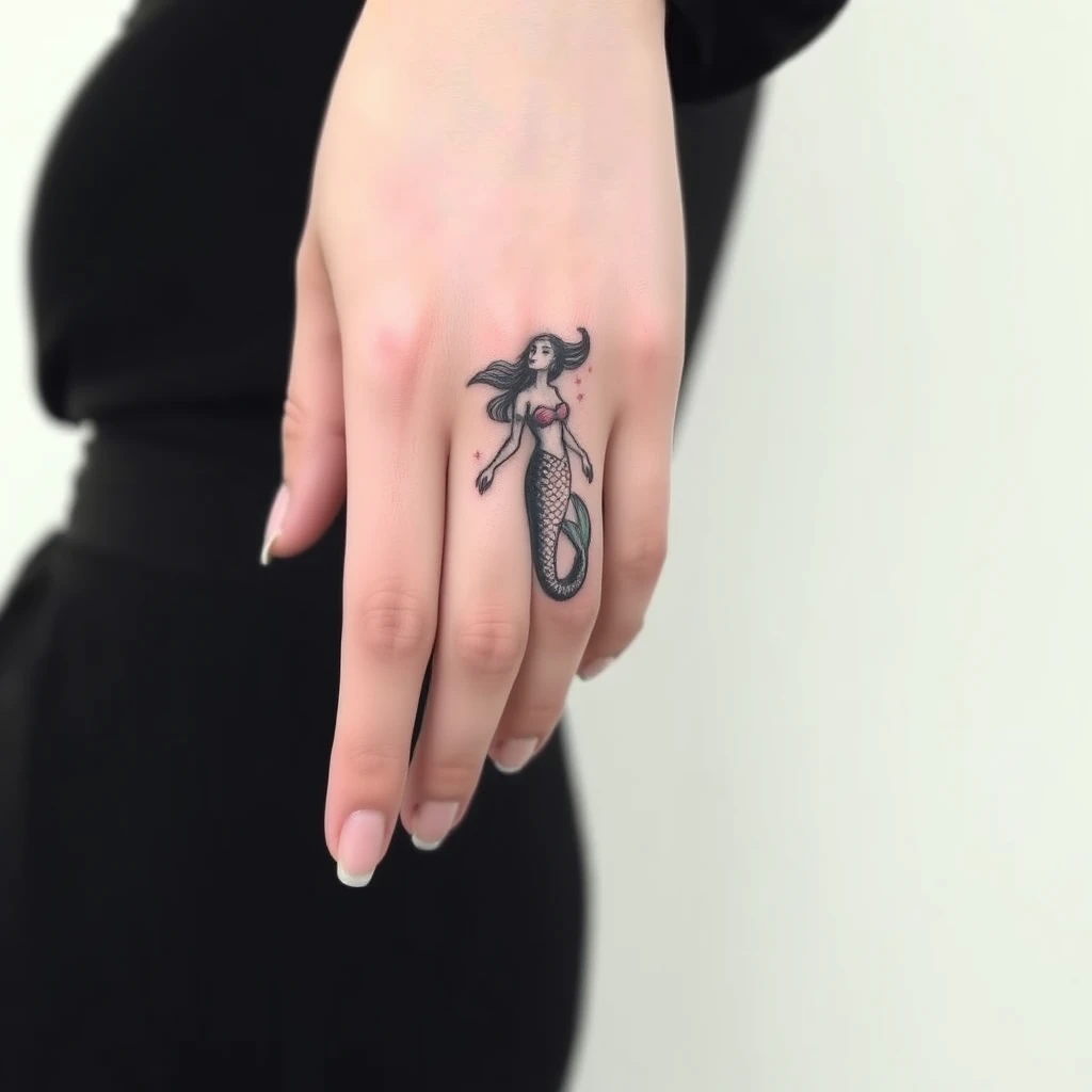 Mermaid tattoo