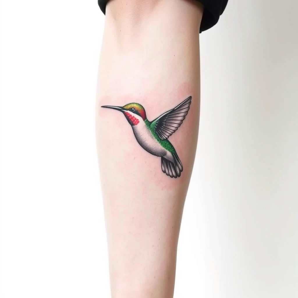 Hummingbird tattoo