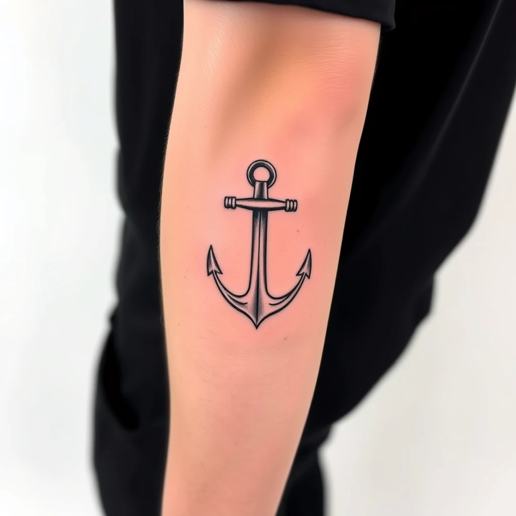 Anchor tattoo