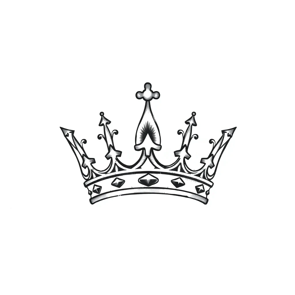 Crown tattoo