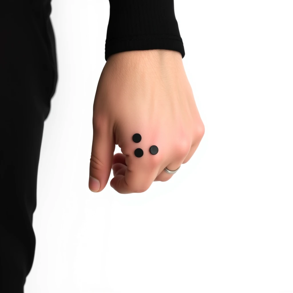 Semicolon tattoo