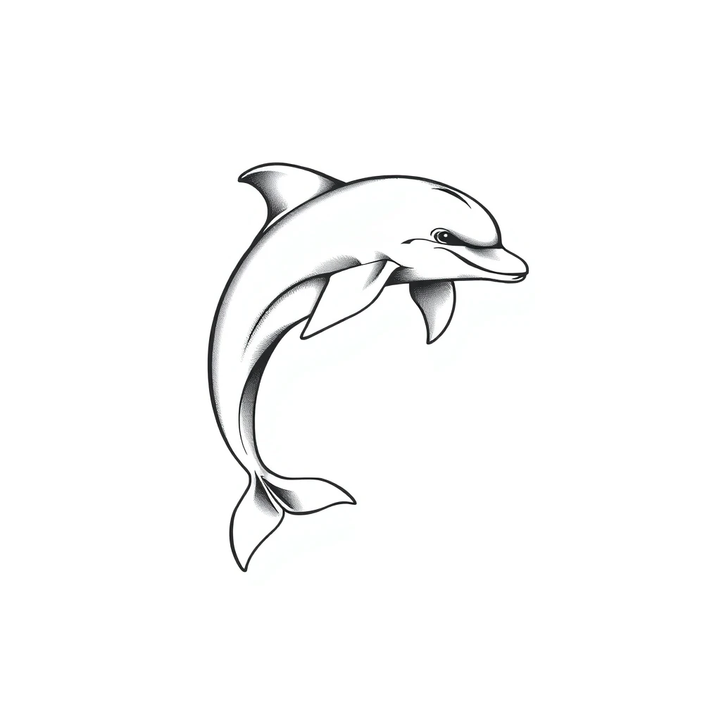 Dolphin tattoo