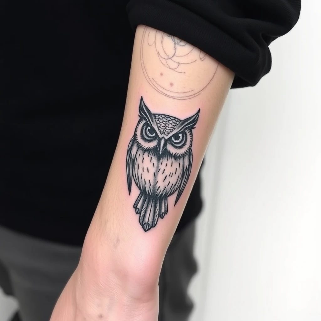 Owl tattoo