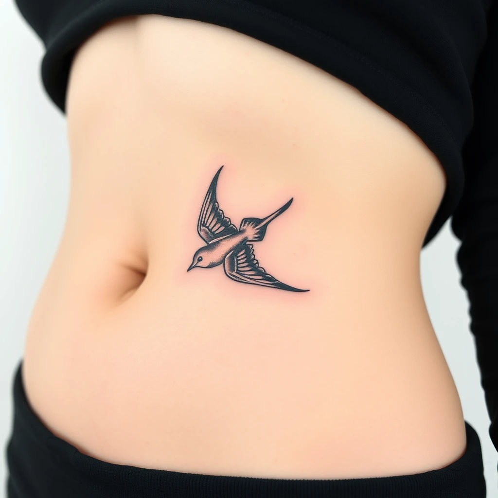 Swallow tattoo