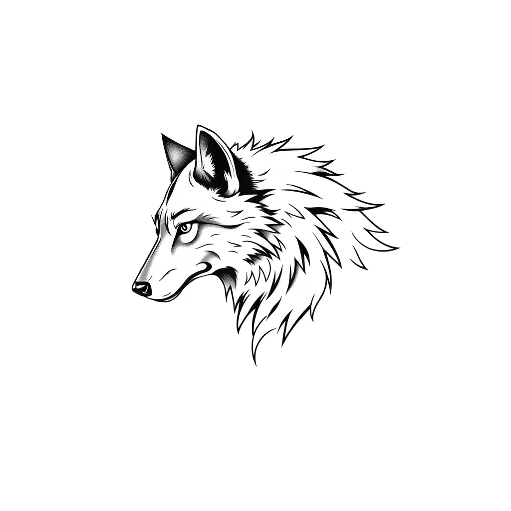 Wolf tattoo