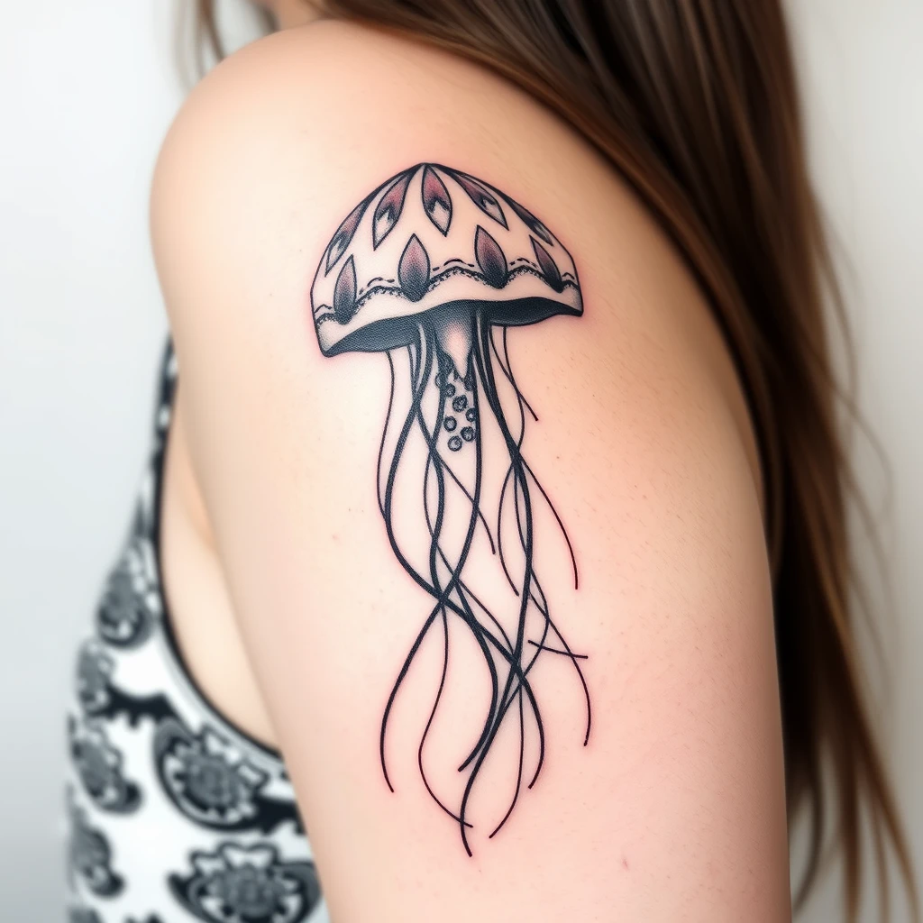 Jellyfish tattoo