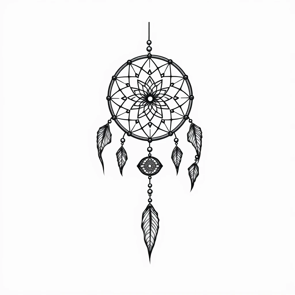 Dreamcatcher tattoo