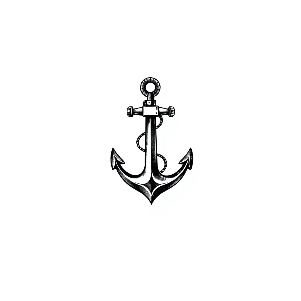 Anchor tattoo