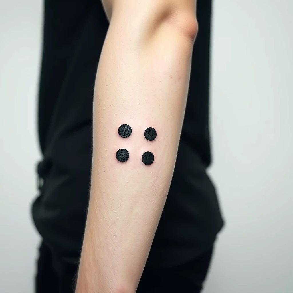 Semicolon tattoo