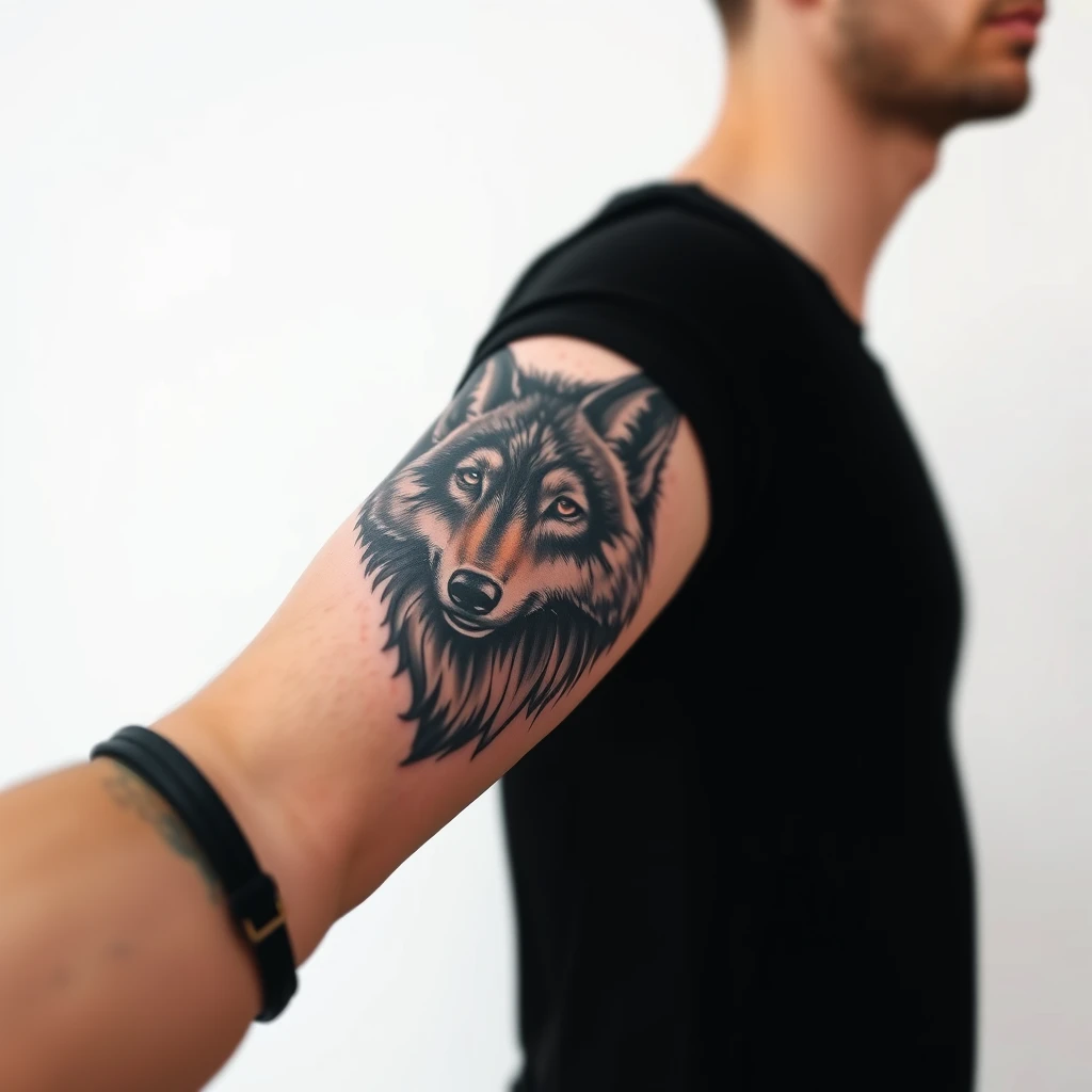 Wolf tattoo