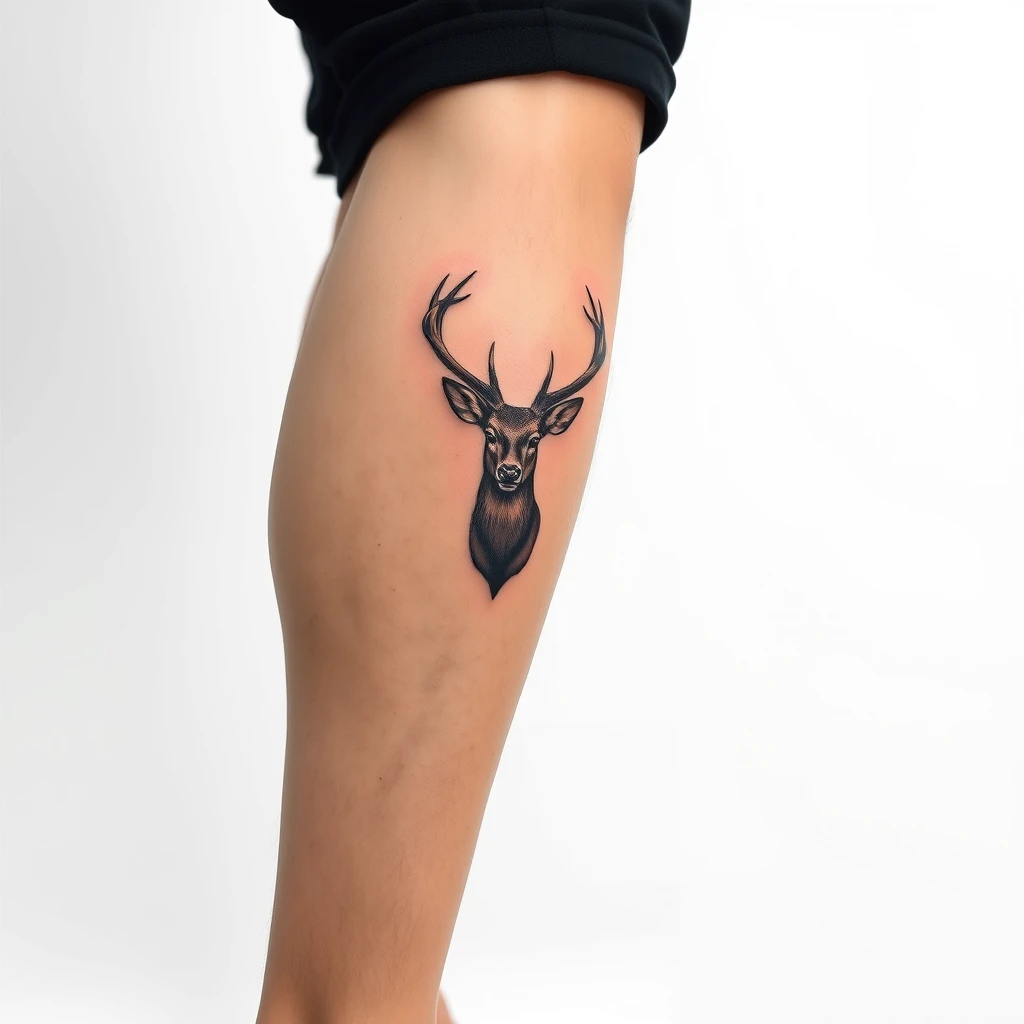 Deer tattoo