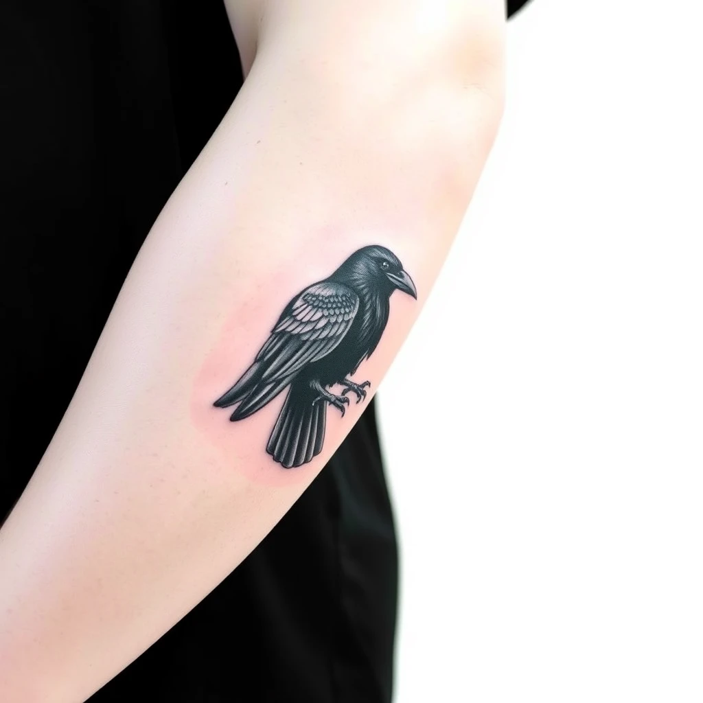 Raven tattoo