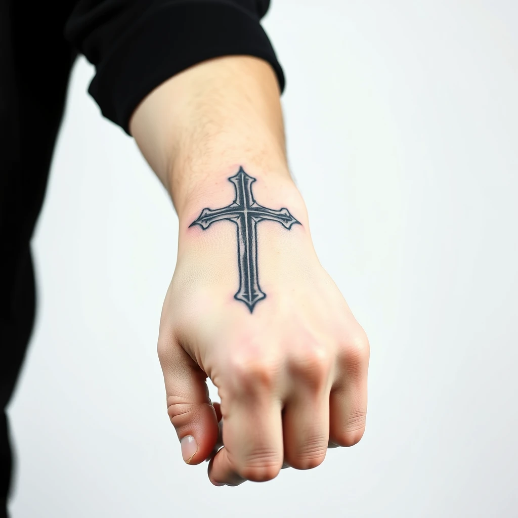 Cross tattoo