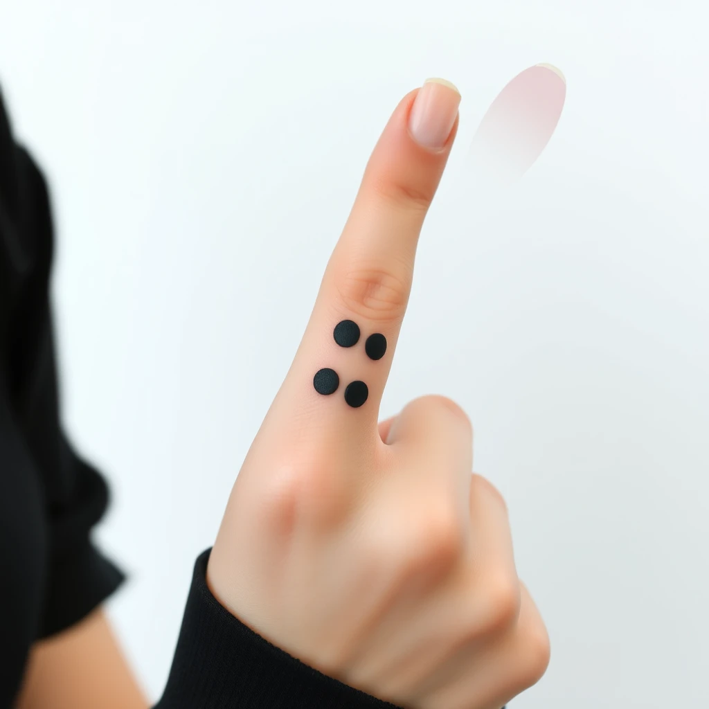 Semicolon tattoo