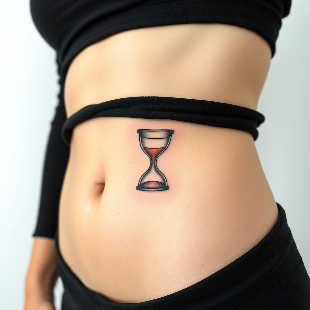 Hourglass tattoo