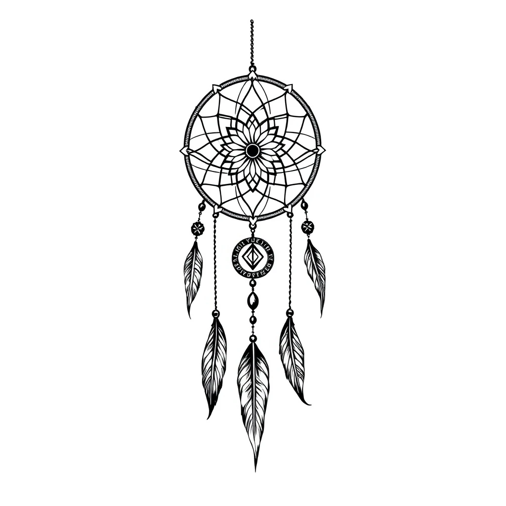 Dreamcatcher tattoo