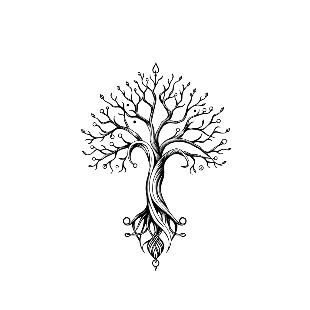 Tree of life tattoo