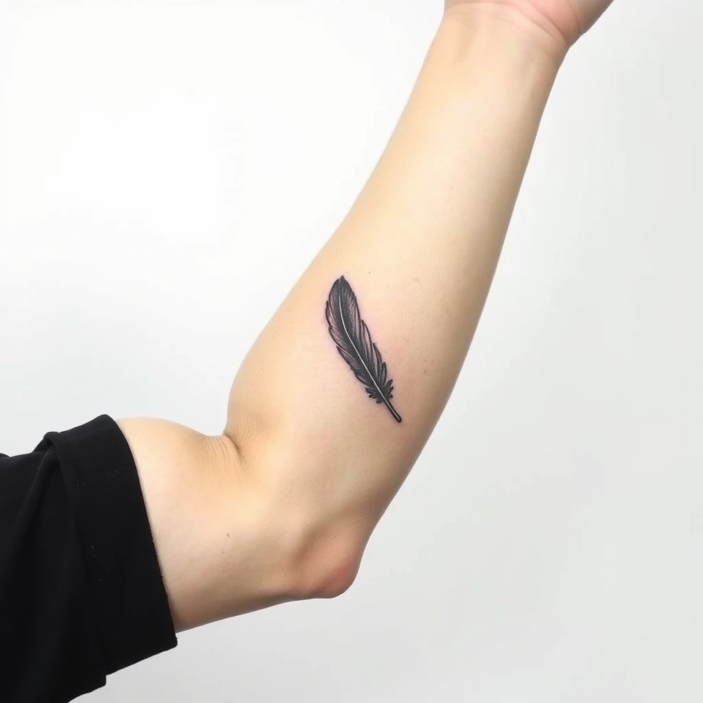 Feather tattoo