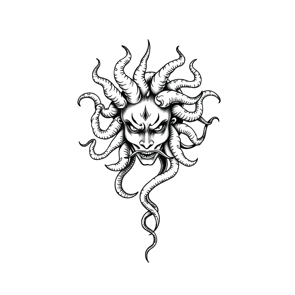 Medusa tattoo