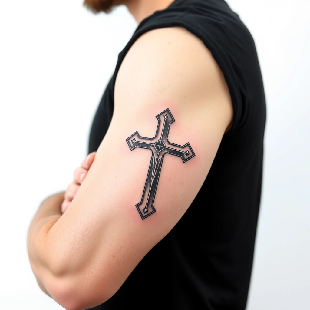 Cross tattoo