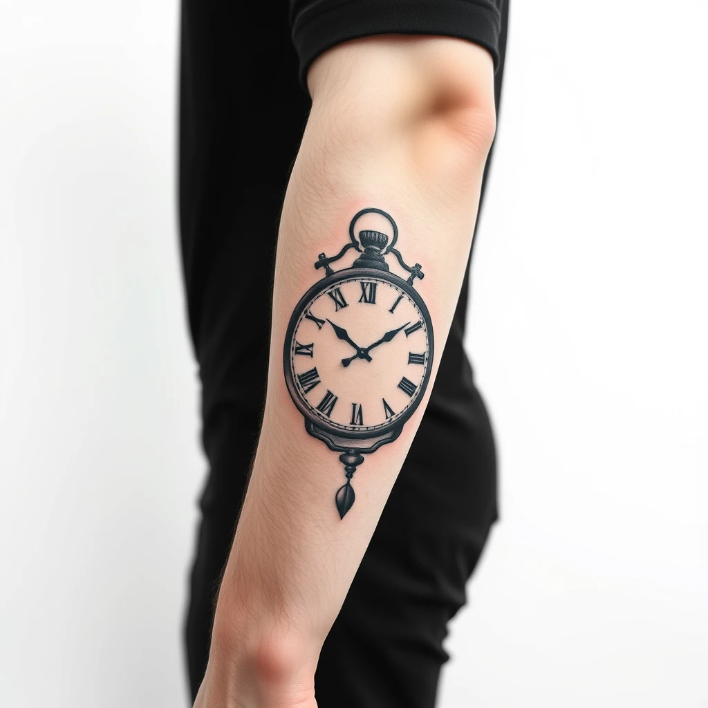 Clock tattoo