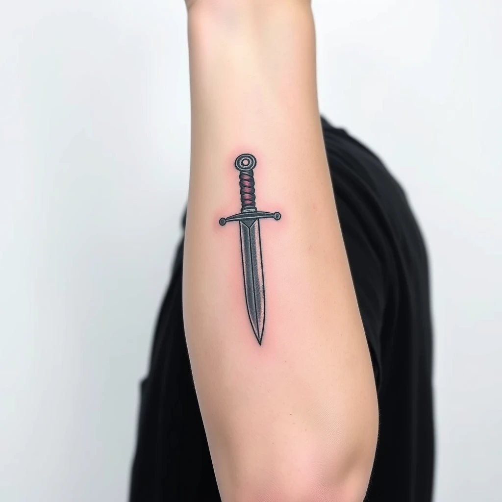 Dagger tattoo