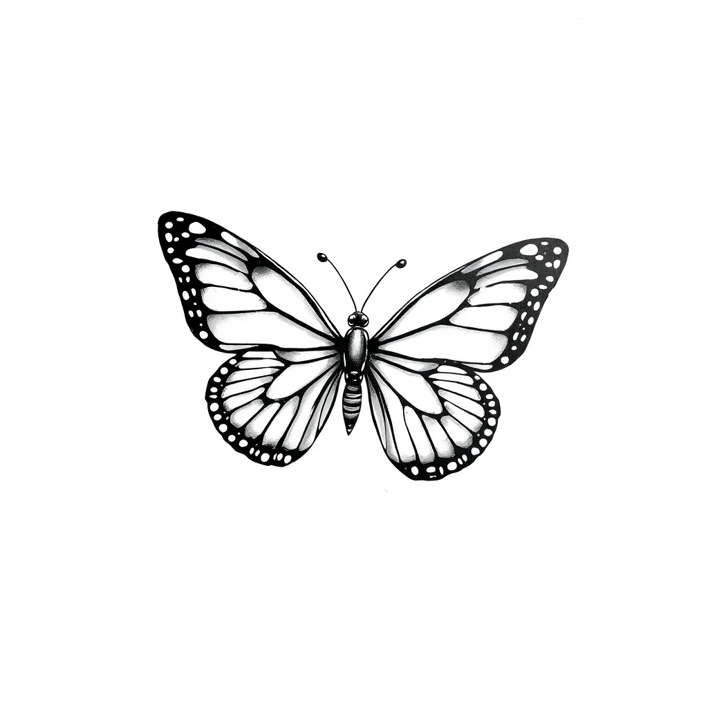 Butterfly tattoo