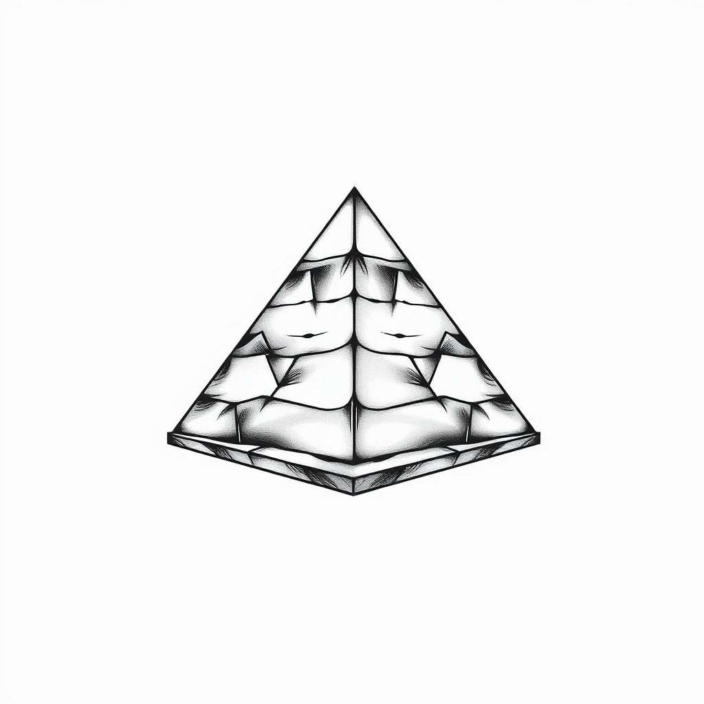 Pyramid tattoo