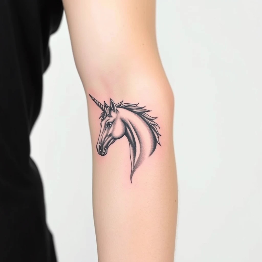 Unicorn tattoo