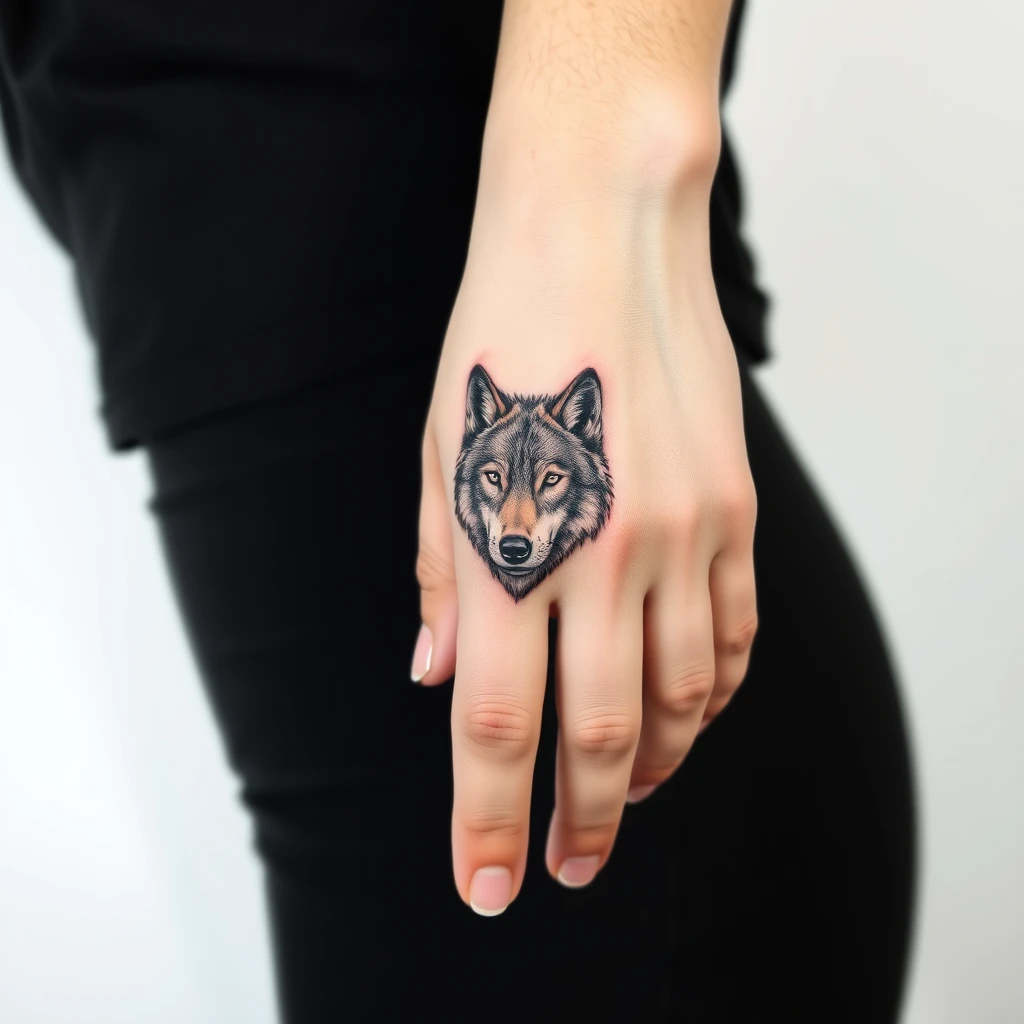 Wolf tattoo