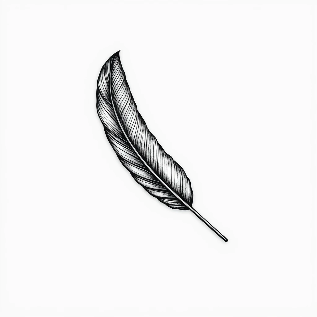 Feather tattoo